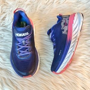 Hoka One One | Purple Pink Bondi 5 Running Sneakers